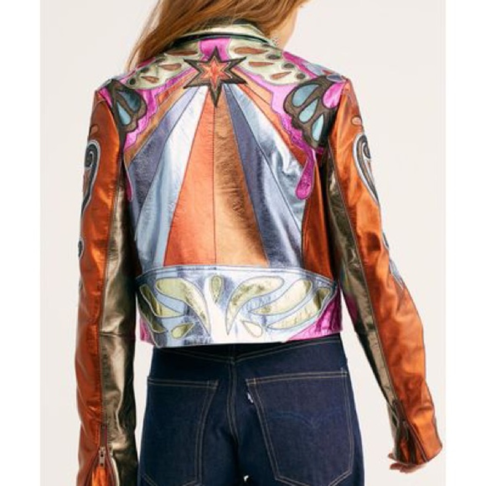 IN SEARCH OF Free People Stars Are Blind or Stars Are Psychedelic jacket in XL